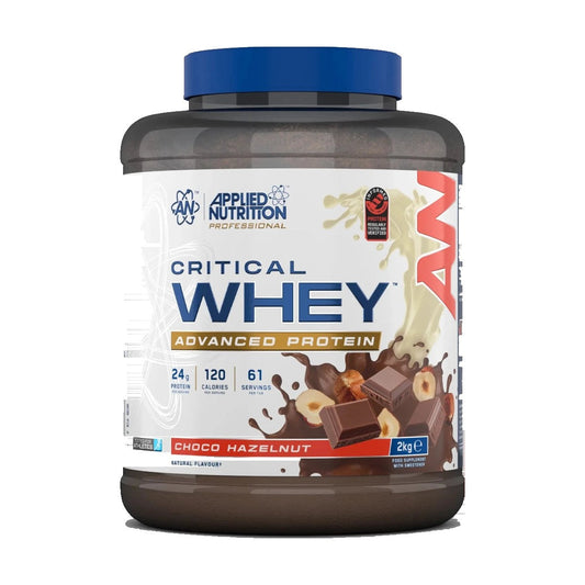 Applied Nutrition Critical Whey 2kg (61 Servings) - Chocolate Hazelnut (Bueno)