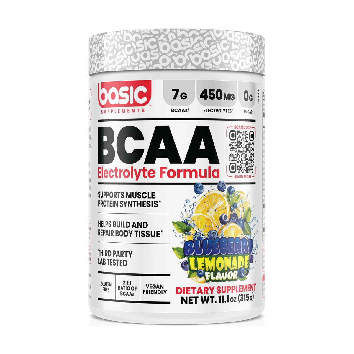 Basic Supplements Basic BCAA - Blueberry Lemonade