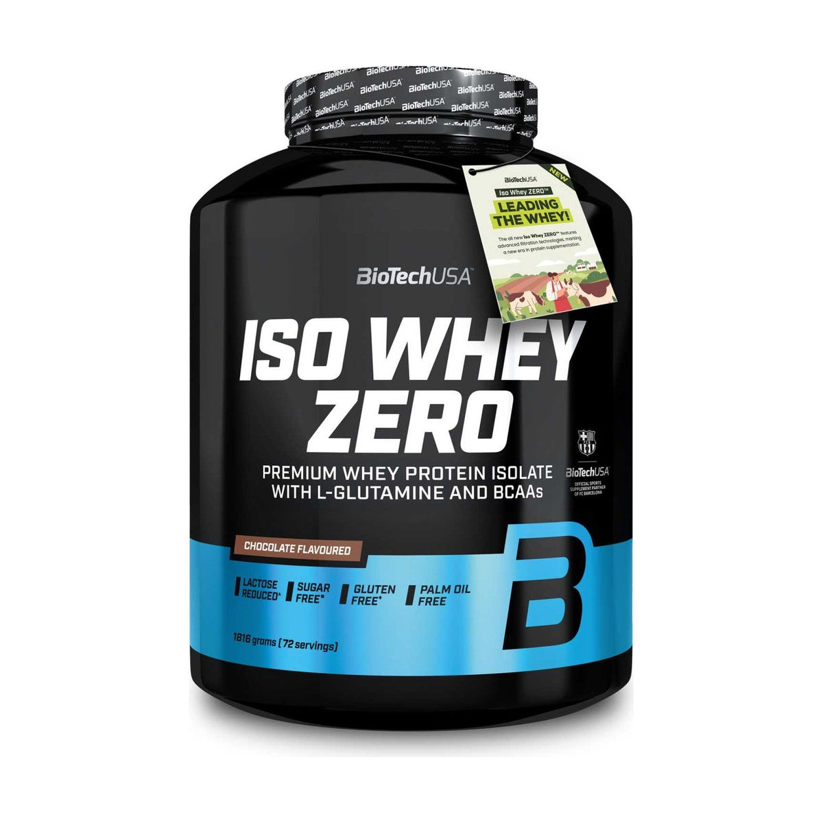 BioTechUSA Iso Whey Zero 1.81 Kg (72 Servings) - Chocolate