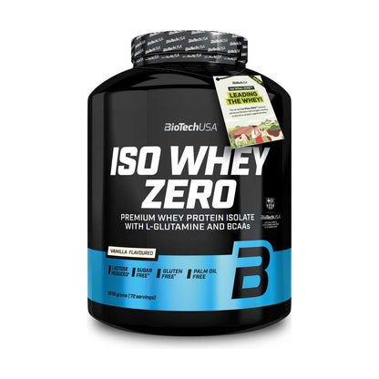BioTechUSA Iso Whey Zero 1.81 Kg (72 Servings) - Vanilla