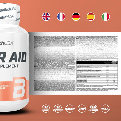 Nutrition facts for BioTechUSA LIVER AID