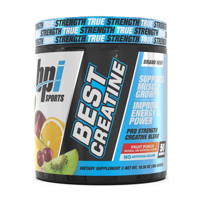 BPI Sports Best Creatine 300g Flavored (6 Creatine Types) - Fruit Punch