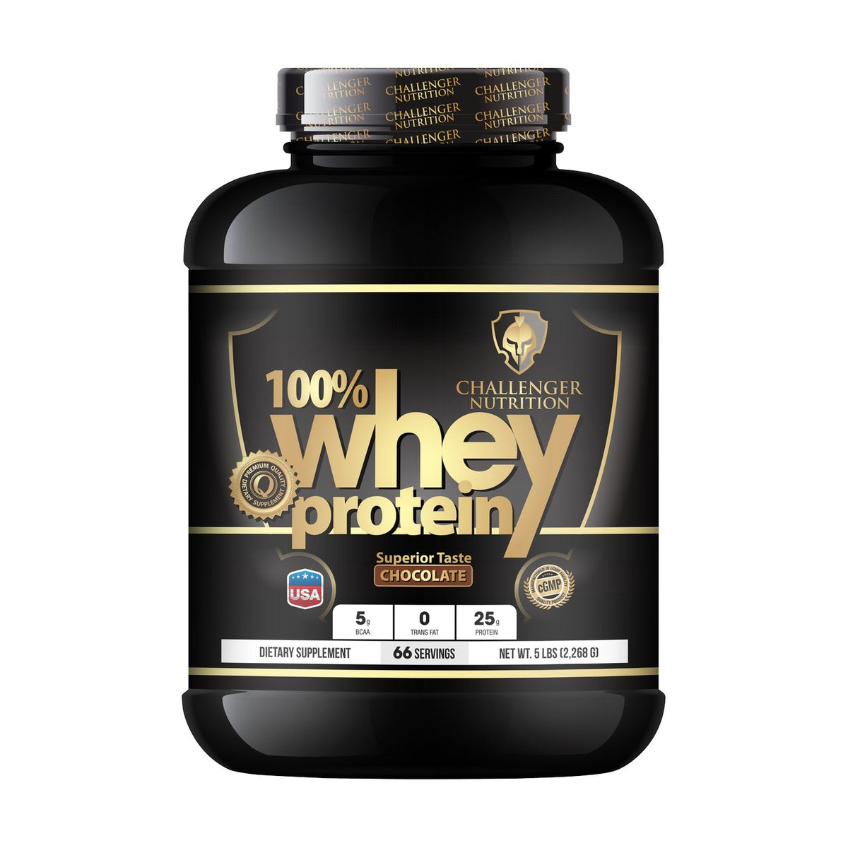 Challenger Nutrition 100% Whey Protein - Chocolate