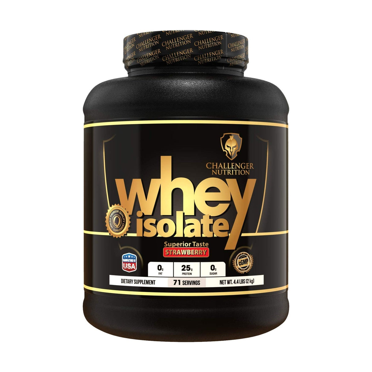Challenger Nutrition Whey Isolate - Strawberry