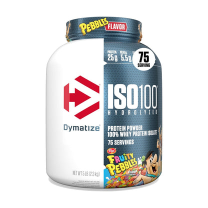 Dymatize ISO100 Hydrolyzed Protein Powder - Fruity Pebbles