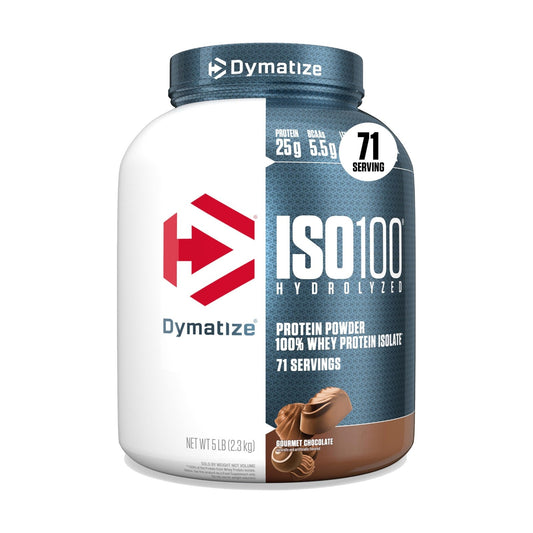 Dymatize ISO100 Hydrolyzed Protein Powder - Gourmet Chocolate
