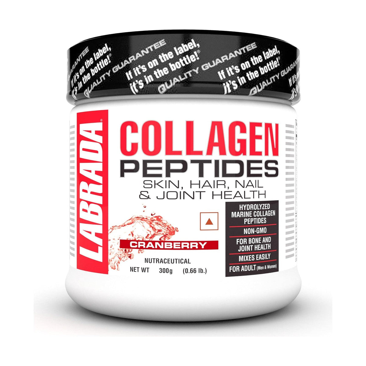 Labrada Marine Collagen Peptides - Cranberry