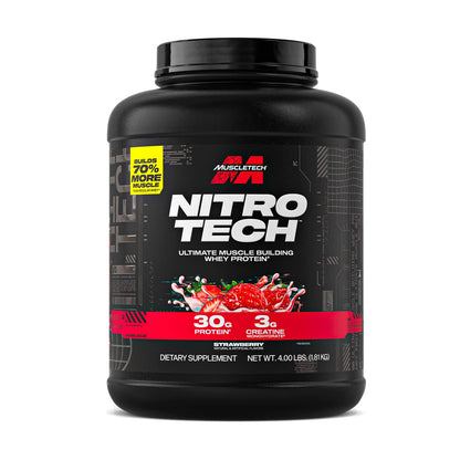 MuscleTech Nitro-Tech (Whey & Creatine Formula) 4lbs