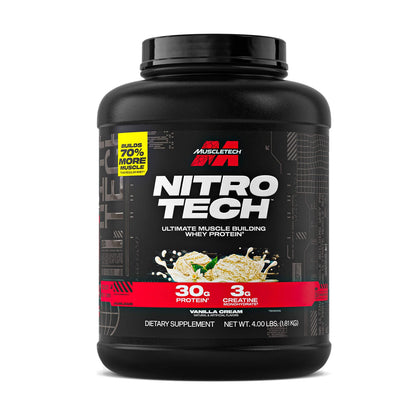 MuscleTech Nitro-Tech (Whey & Creatine Formula) 4lbs