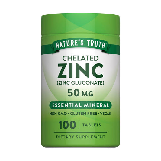 Nature's Truth ZINC GLUCONATE 50MG