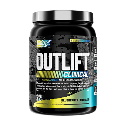 Nutrex OUTLIFT CLINICAL Preworkout - Blueberry Lemonade