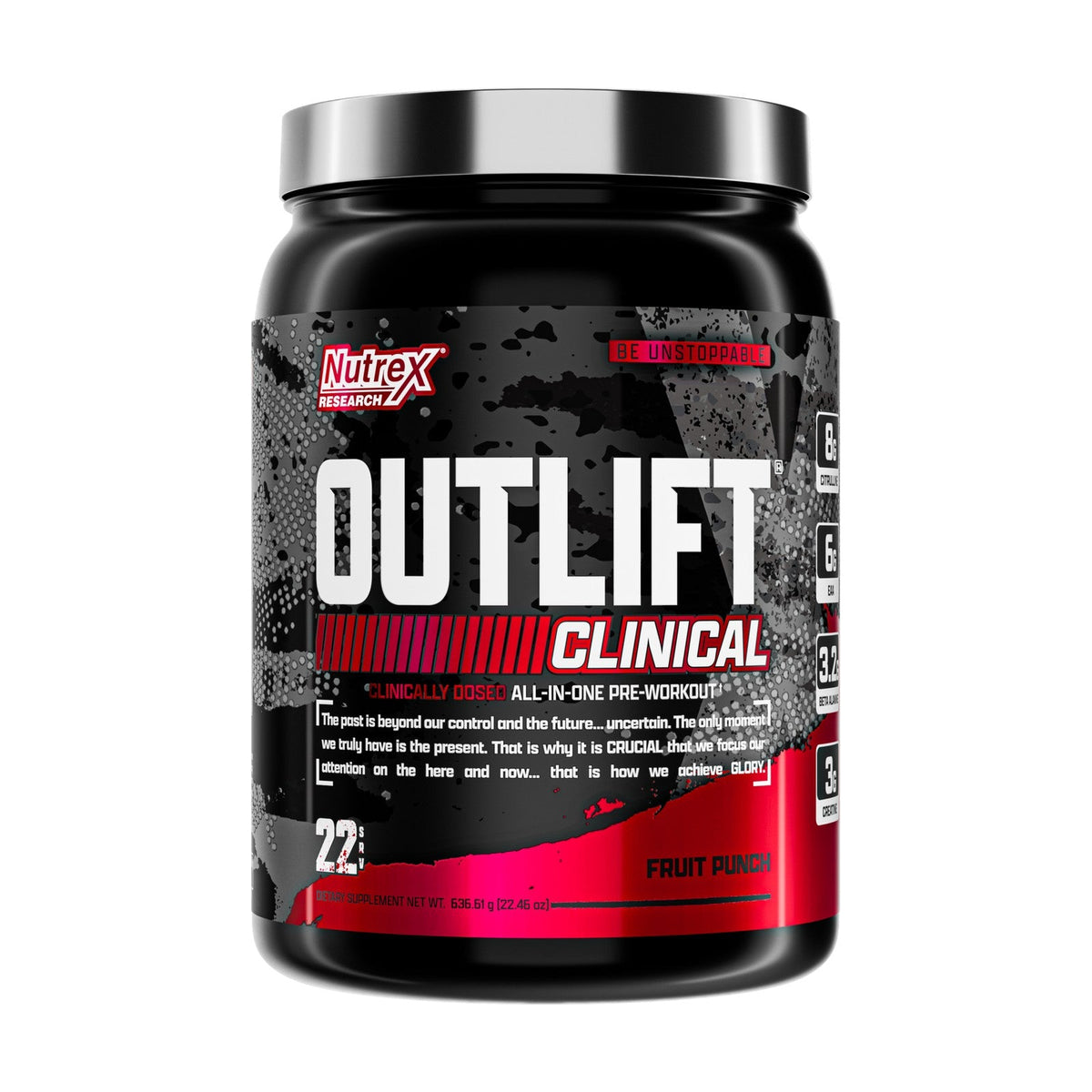 Nutrex OUTLIFT CLINICAL Preworkout - Fruit Punch