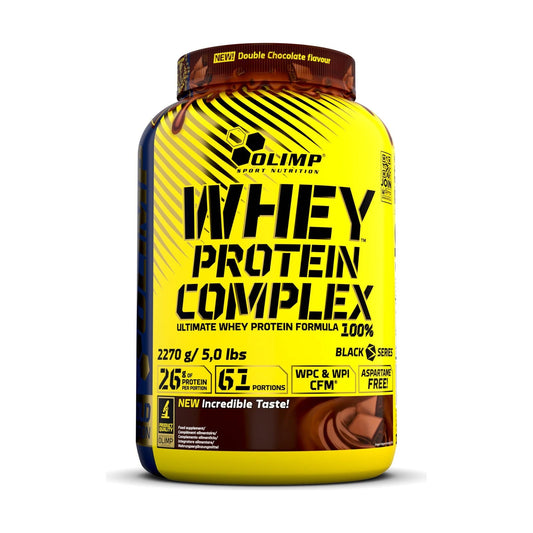 Olimp Whey Protein Complex 5lbs (65 Servings) - Double Chocolate