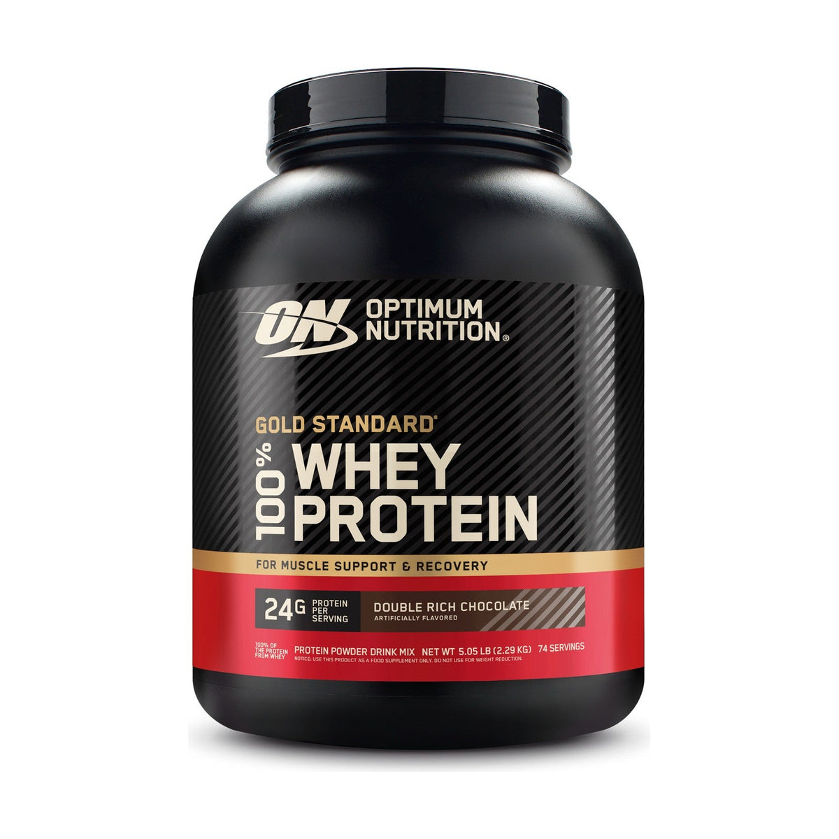 Optimum Nutrition 100% WHEY GOLD STANDARD - Double Rich Chocolate