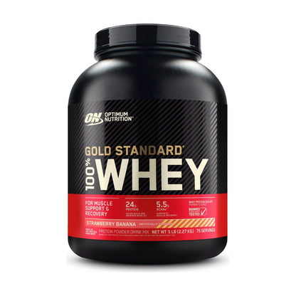 Optimum Nutrition 100% WHEY GOLD STANDARD - Strawberry Banana