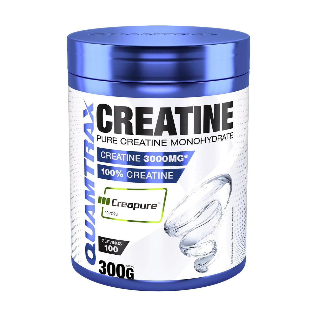 Quamtrax 100% Pure Creatine Monohydrate - Unflavored