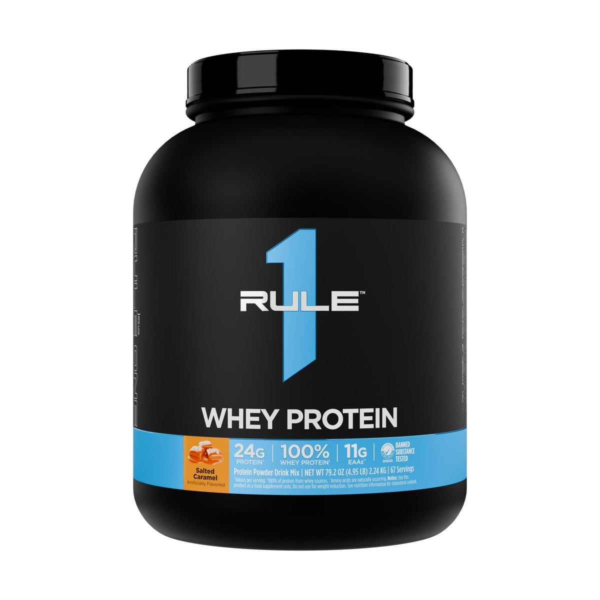 Rule 1 Whey Protein 5 LBS - Salted Caramel