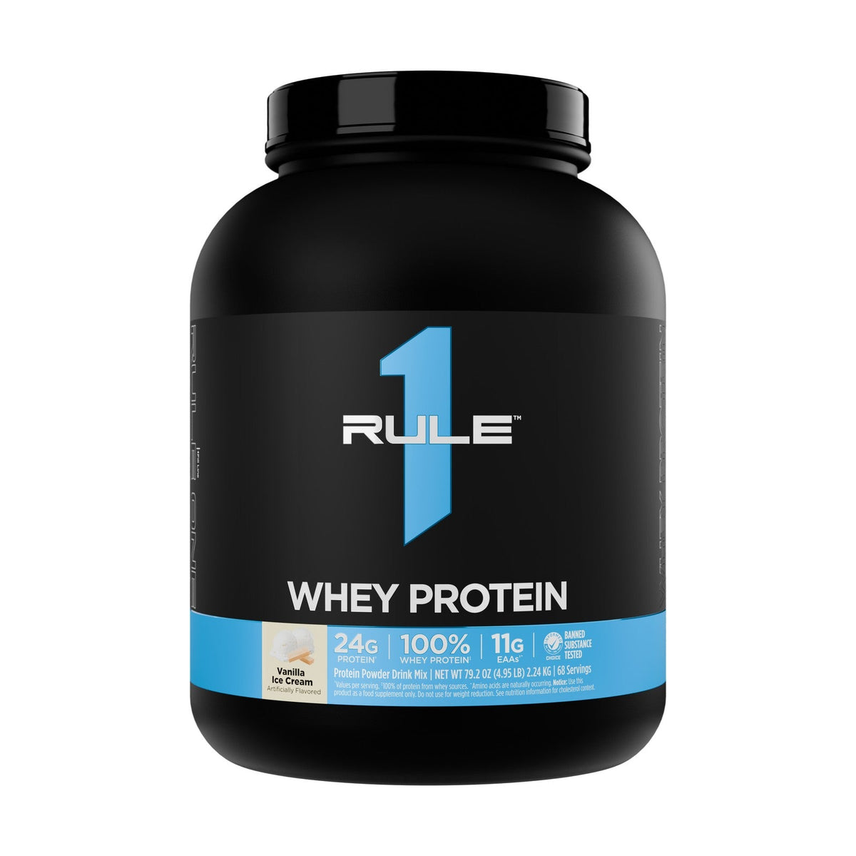 Rule 1 Whey Protein 5 LBS - Vanilla Ice Cream